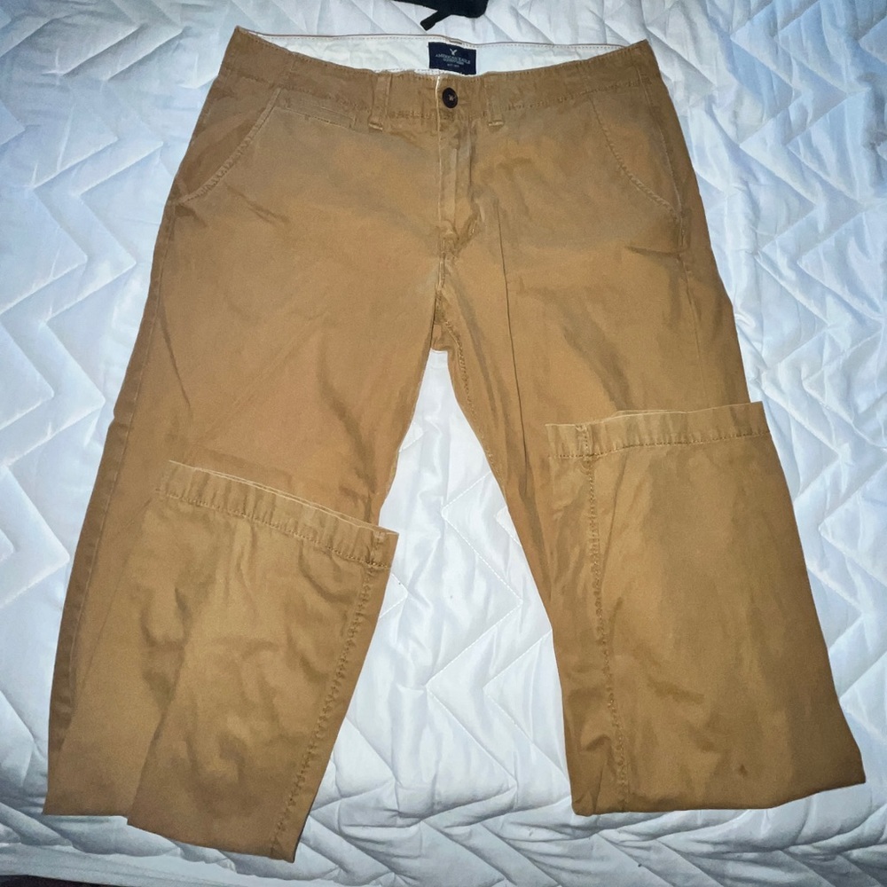 American Eagle Khaki Pants- original fit style. 34/32